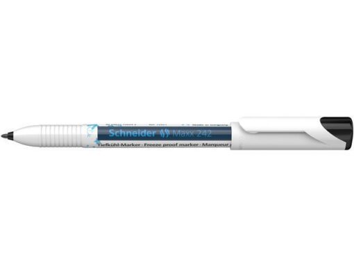 Diepvries marker Schneider Maxx 242 op blister zwart