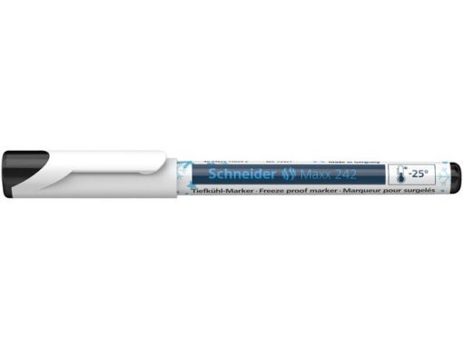 Diepvries marker Schneider Maxx 242 op blister zwart