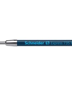 zoals veel op de markt verkrijgbare balpennen met X20-systeem. De slijtvaste edelstalen penpunt garandeert dat de inktinhoud volledig en vlekvrij gebruikt kan worden. Schrijfkleur blauw.