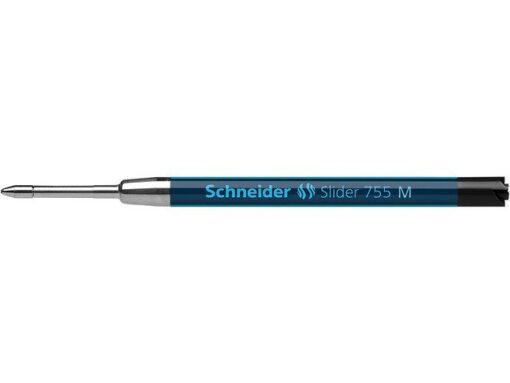 Balpenvulling Schneider Slider 755 M zwart blister