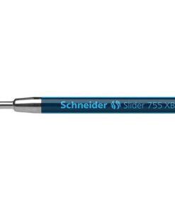 Metalen vulling in jumbo formaat met de ViscoGlide-technologie voor een zijdezachte en intensieve schrijfervaring. Slijtvaste edelstalen punt. Past in de Schneider series 'Plug & Play' en in de modellen met internationale jumbo vulling. Watervast volgens ISO 12757-2. Type Jumbo 755 XB