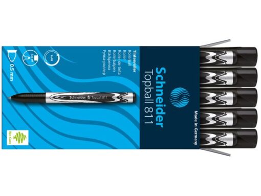 Rollerball Schneider Topball 811 0,5mm zwart