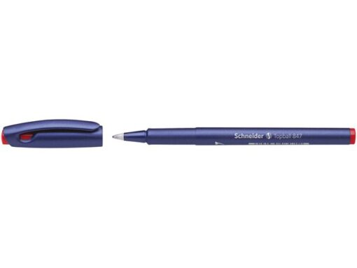 Rollerball Schneider Topball 847 0,5mm rood