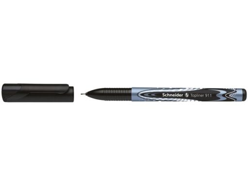 Fineliner Schneider Topliner 911 navulbaar zwart
