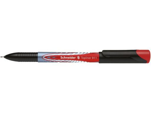 Fineliner Schneider Topliner 911 navulbaar rood