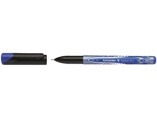 Fineliner Schneider Topliner 911 navulbaar blauw