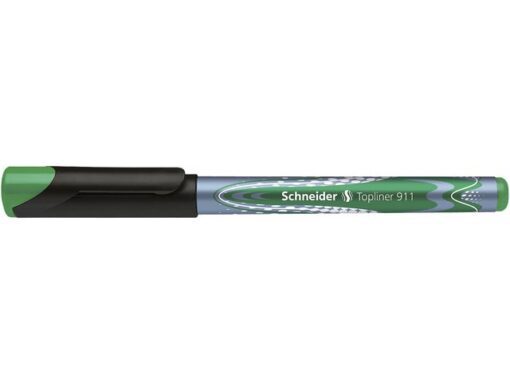 Fineliner Schneider Topliner 911 navulbaar groen
