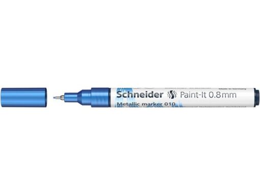 Metallic marker Schneider Paint-it 010 0.8mm blauw metallic