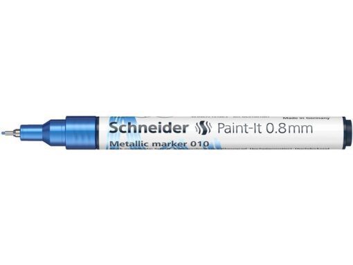 Metallic marker Schneider Paint-it 010 0.8mm blauw metallic
