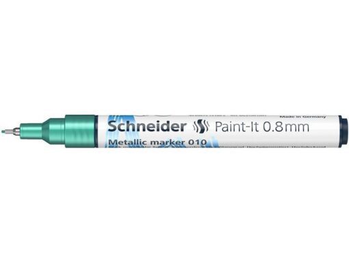 Metallic marker Schneider Paint-it 010 0.8mm groen metallic