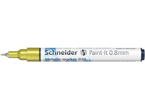 Metallic marker Schneider Paint-it 010 0.8mm geel metallic