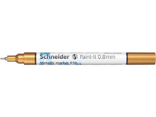 Metallic marker Schneider Paint-it 010 0.8mm goud metallic