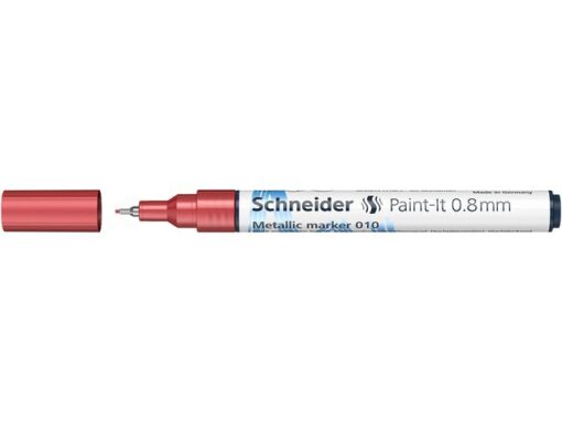 Metallic marker Schneider Paint-it 010 0.8mm rood metallic