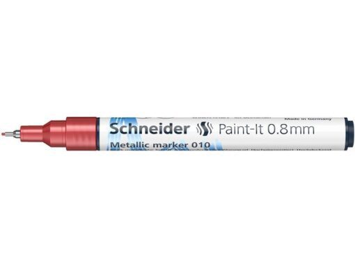 Metallic marker Schneider Paint-it 010 0.8mm rood metallic