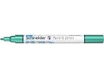Metallic marker Schneider Paint-it 011 2mm groen metallic
