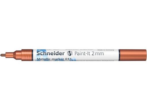 Metallic marker Schneider Paint-it 011 2mm koper metallic