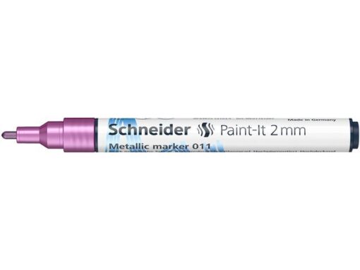 Metallic marker Schneider Paint-it 011 2mm paars metallic