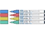 Metallic marker Schneider Paint-it 011 2mm etui 4st.        (metallic blauw, rood,