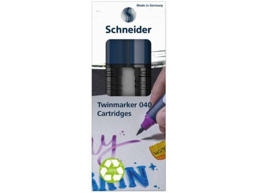Twinmarker Schneider cartridge Paint-it 040 zwart 001