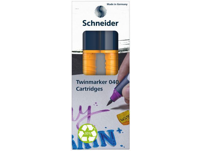 Twinmarker Schneider cartridge Paint-it 040 oranje 109