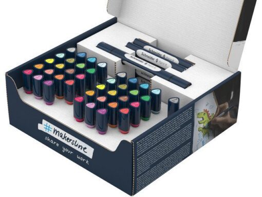 Twinmarker Schneider set Paint-it 040 52 stuks ass. kleur