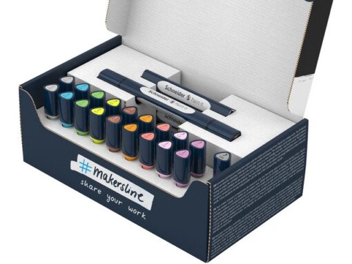 Twinmarker Schneider set Paint-it 040 27 stuks ass. kleur