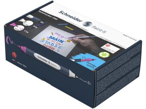 Twinmarker Schneider set Paint-it 040 27 stuks ass. kleur