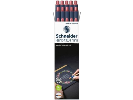 Metallic rollerball Schneider Paint-it 050 0.4mm vintage    red metallic