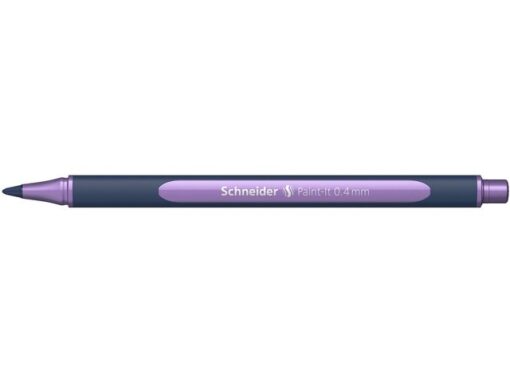 Metallic rollerball Schneider Paint-it 050 0.4mm frosted    paars metallic
