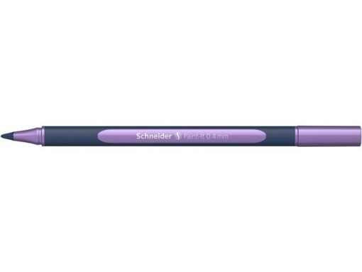 Metallic rollerball Schneider Paint-it 050 0.4mm frosted    paars metallic