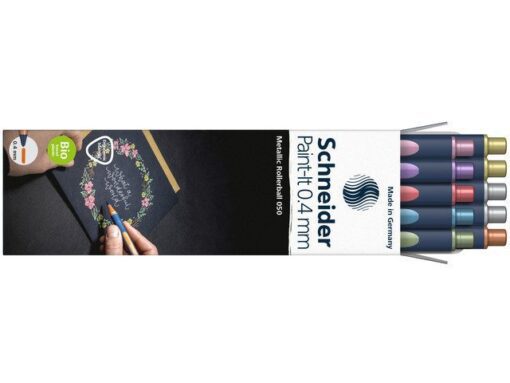 Metallic rollerball Schneider Paint-it 050 0.4mm doos 10    stuks