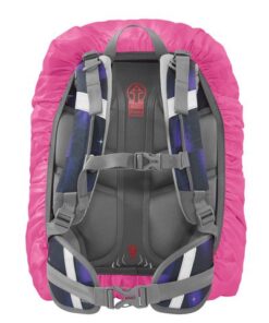 Regenhoes Step by Step nylon M fluoriserend rose