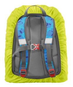 Regenhoes Step by Step nylon S KID fluoriserend geel