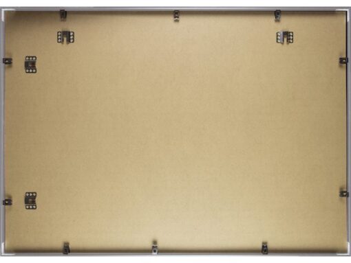 Fotolijst Seco A1 zilverkleurig Geborsteld aluminium. 11mm