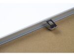 Fotolijst Seco A2 zilverkleur Geborsteld aluminium. 11mm