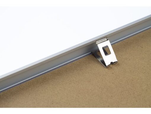 Fotolijst Seco A4 zilverkleur Geborsteld aluminium. 11mm