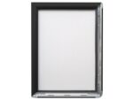 Kliklijst Seco A4 zwart 25mm Aluminium frame, anti-glans    PVC voorkant