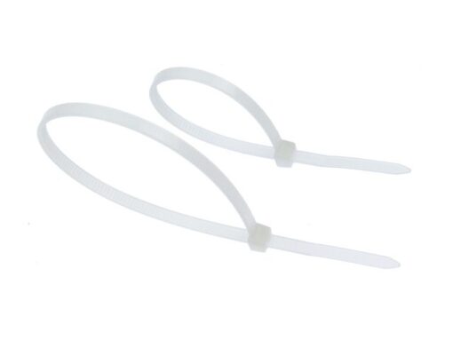 Kabelbinder Seco kleurloos 3.6mm x 200mm. 10x100st