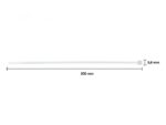 Kabelbinder Seco kleurloos 3.6mm x 140mm. 10x100st