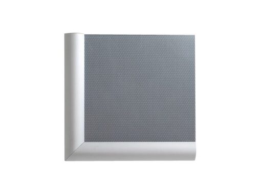 Kliklijst Seco A4 25mm aluminium frame, anti- glans PVC     voorkant