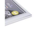 Fotolijst Seco A4 zilver plexiglas