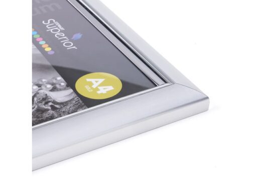 Fotolijst Seco A4 zilver plexiglas