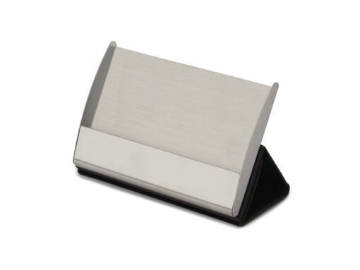 Balpen Giftset SHEAFFER 100 G9306 Brushed chrome nickel     plated met visitekaarthouder