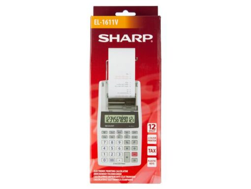 Calculator Sharp EL1611V grijs print