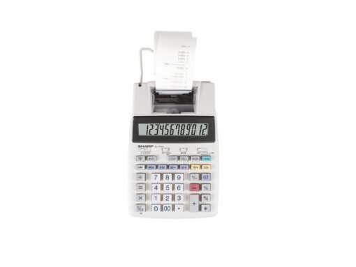 Calculator Sharp EL1750V grijs print