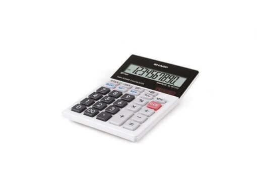 Calculator Sharp ELM711GGY grijs desk 10 digit