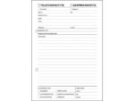 Telefoongespreksnotitieblok Sigel Expres A5 100 blad