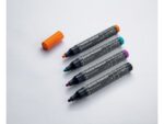 Whiteboardstift Sigel 4 kleur Zwart/cyan/magenta/oranje.