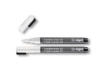 Krijtstift Sigel wit 2stuks ronde punt 1-2 mm