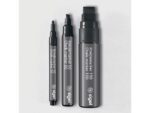Krijtstift Sigel 1stuk zwart wig punt 1-5 mm